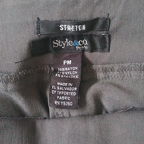 Style & Co Pull on Pants - Picture 3 of 4